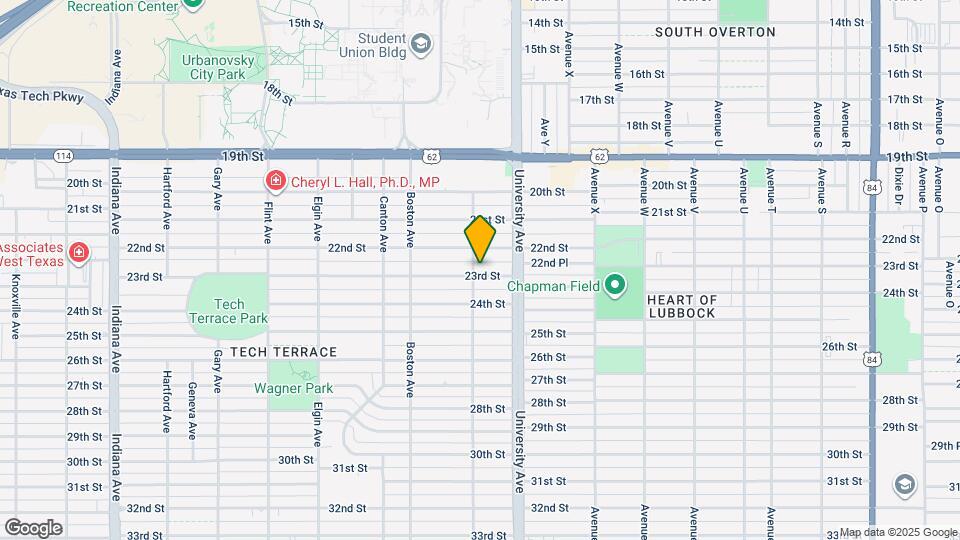 2520 23rd St Map and Location Details