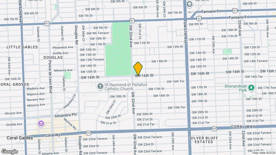 3156 SW 16th St Map and Location Details