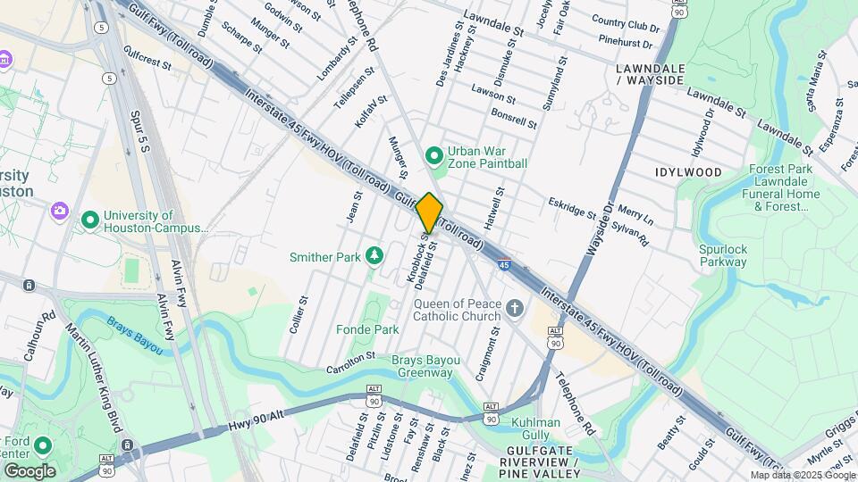 2322 Delafield St Map and Location Details