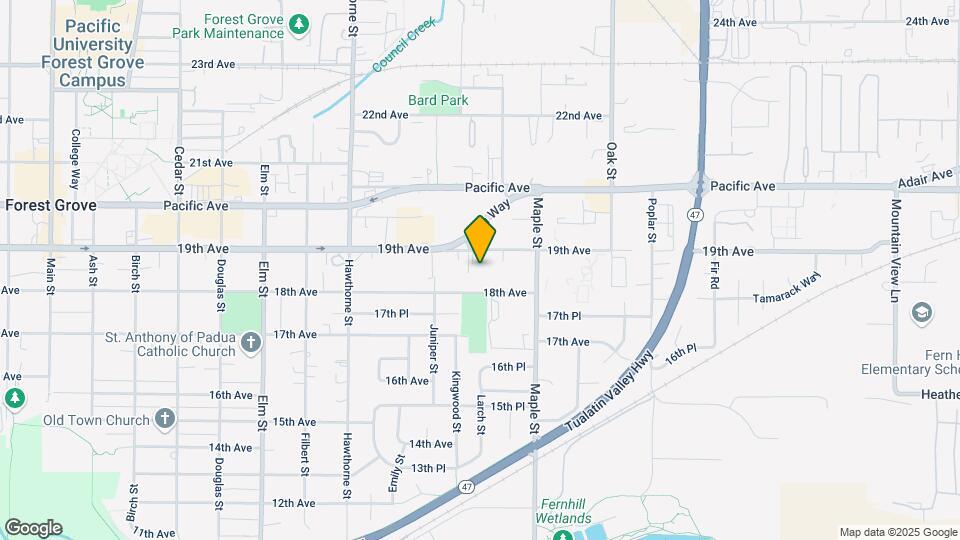 3018 19th Ave Map and Location Details