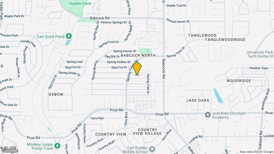 6605 Spring Hurst Dr Map and Location Details
