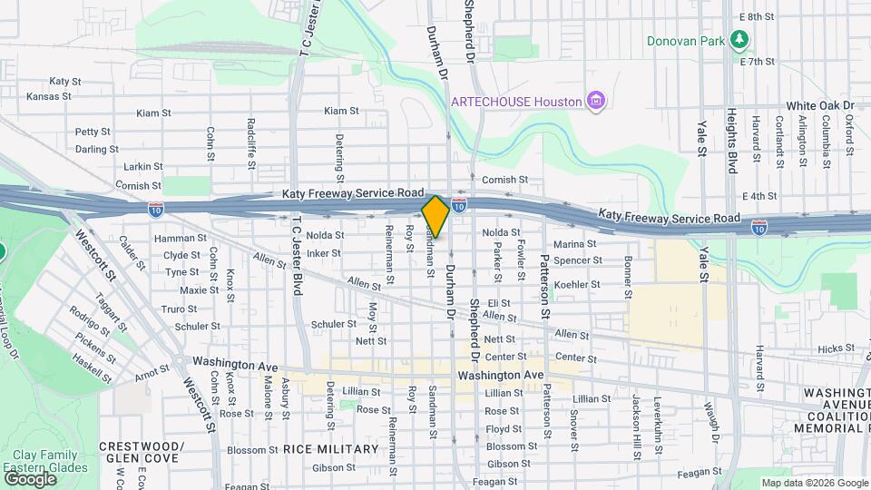 4916 Inker St Map and Location Details