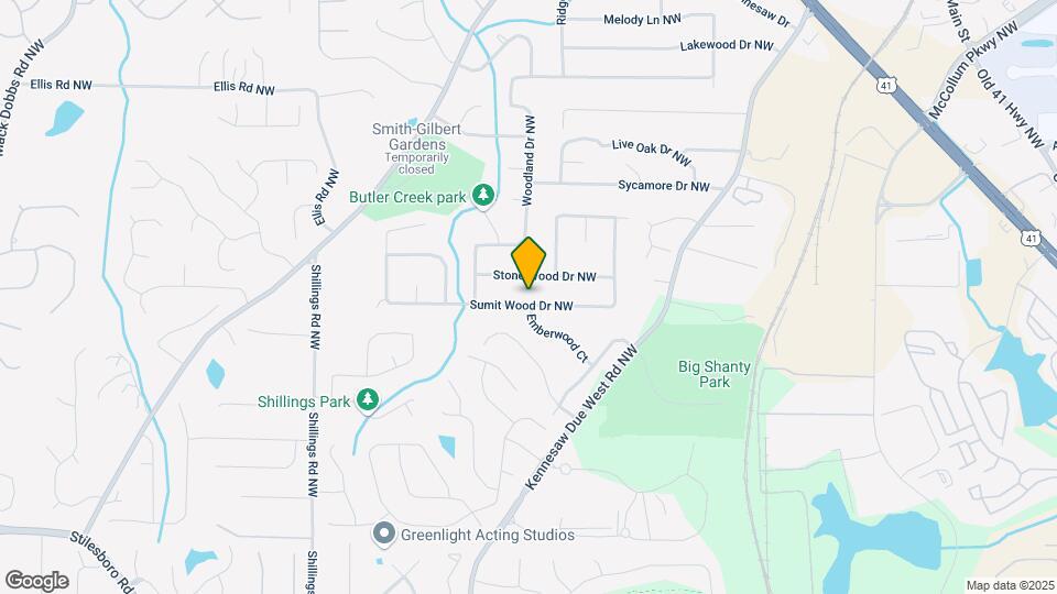 7005 Sumit Wood Dr NW Map and Location Details