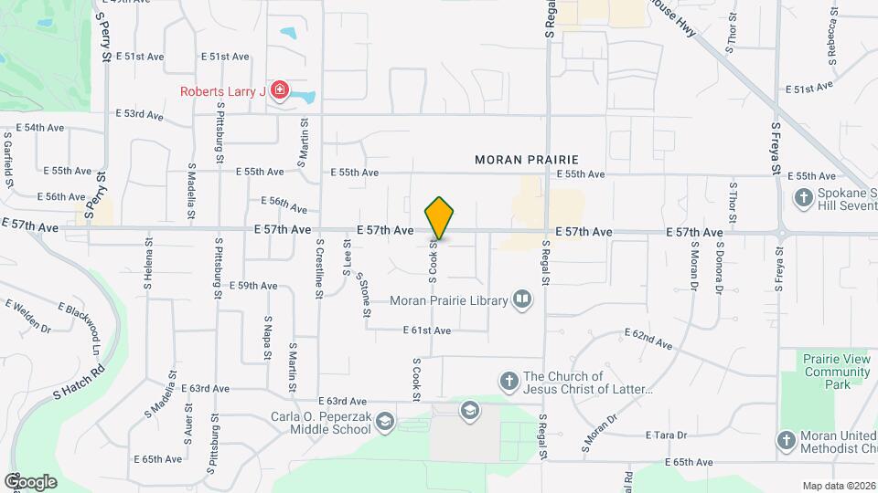 2502 E 58th Ln Map and Location Details