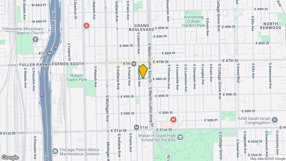 347 E 48th St Map and Location Details