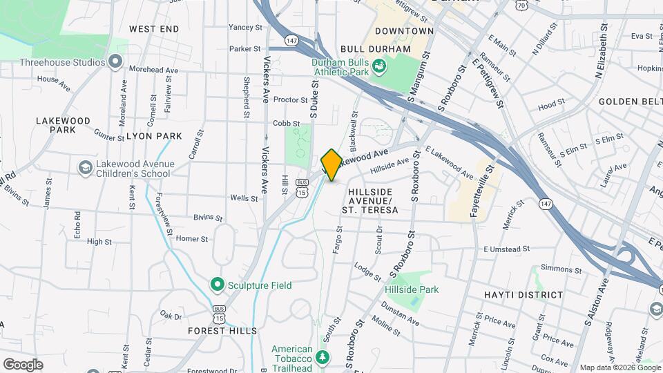 800-8B5 Fargo St Map and Location Details