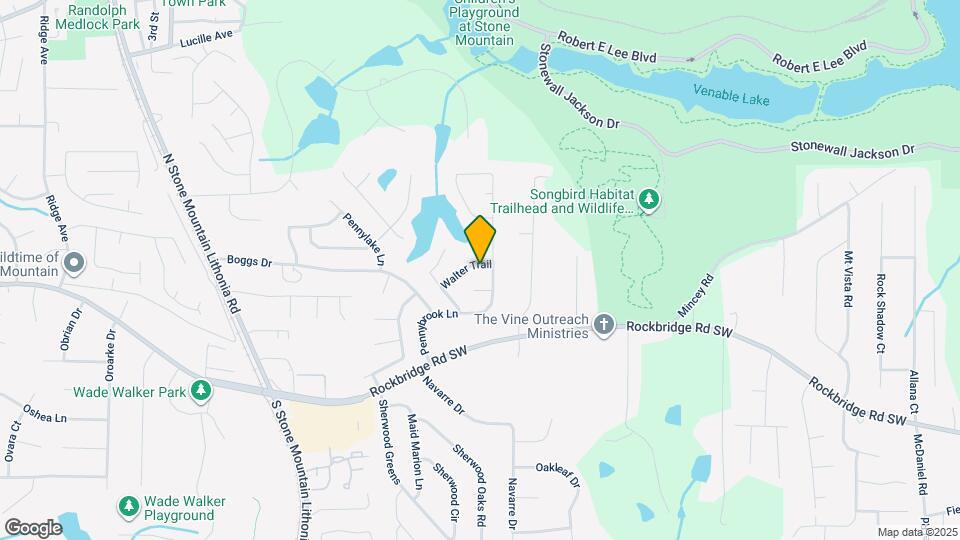5753 Walter Trail Map and Location Details