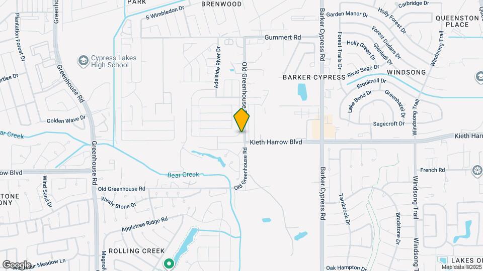 5310 Hawksbury Creek Trail Map and Location Details