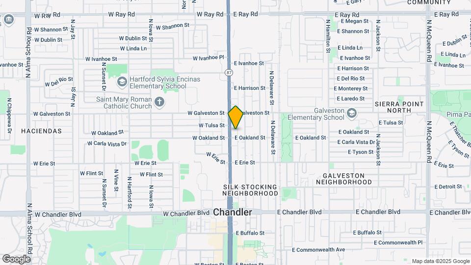 509-519 N Arizona Ave Mapa y Detalles de la Ubicación