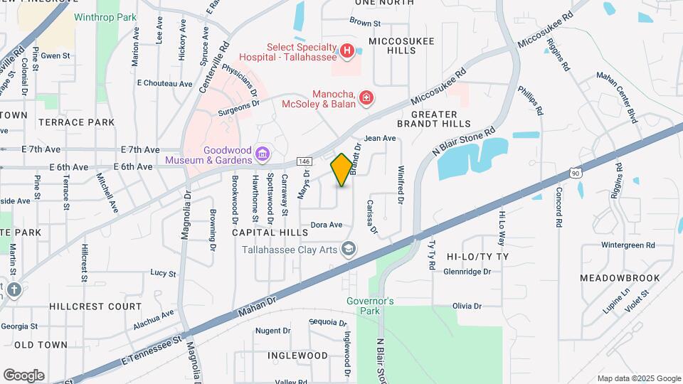 1113 Buckingham Dr Map and Location Details