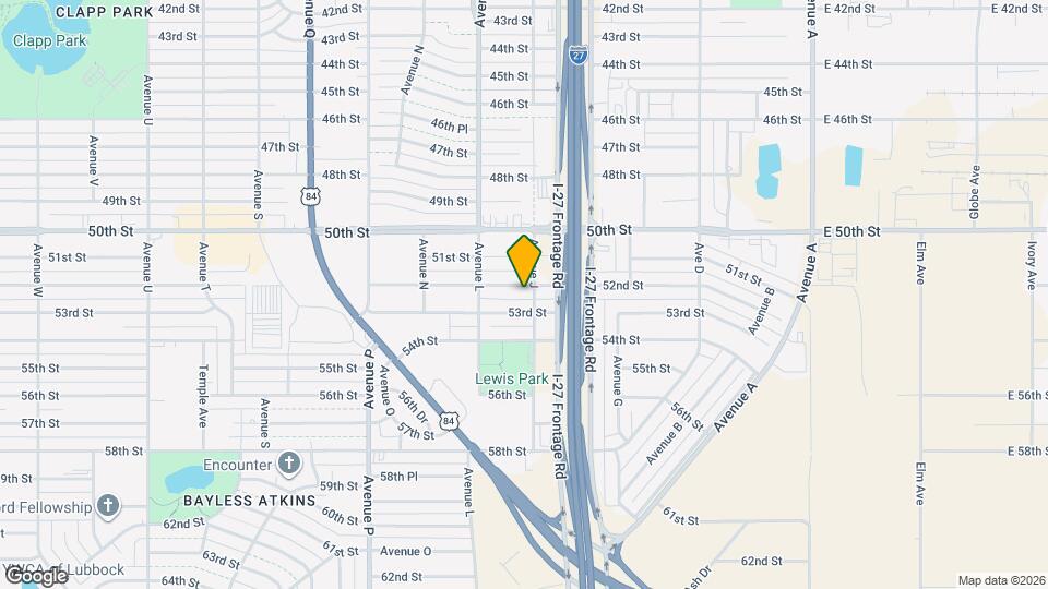 1103 52nd St Map and Location Details