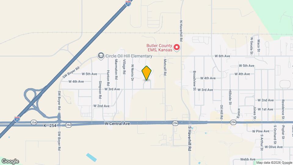 422 Sunflower Dr Map and Location Details