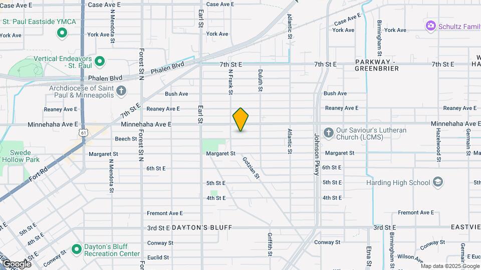1133 Beech St Map and Location Details