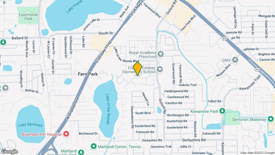 449 Meadowood Blvd Map and Location Details