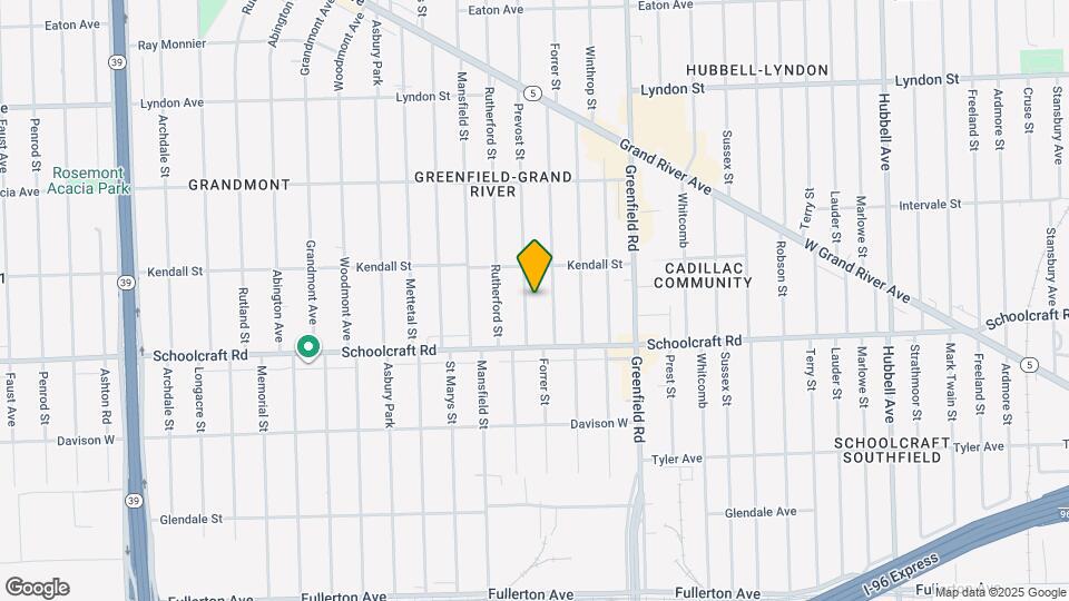 13988 Prevost St Map and Location Details