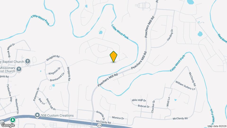 1132 Ishee Dr Map and Location Details