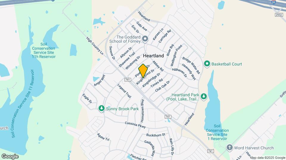 2016 Kings Forest Dr Map and Location Details