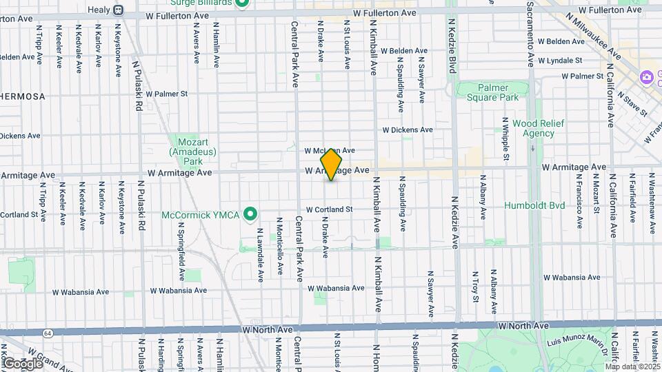 1937 N Drake Ave Mapa y Detalles de la Ubicación
