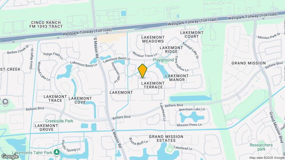20222 W Lakebridge Ln Map and Location Details