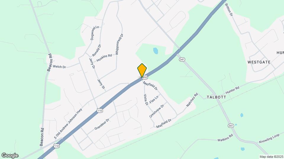7699 W Andrew Johnson Hwy Map and Location Details