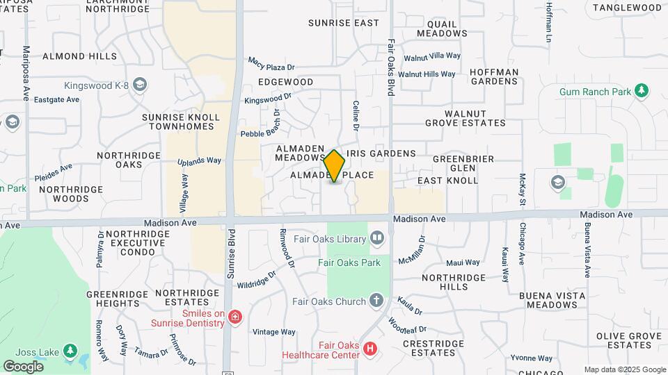 8036 Briar Ridge Ln Map and Location Details