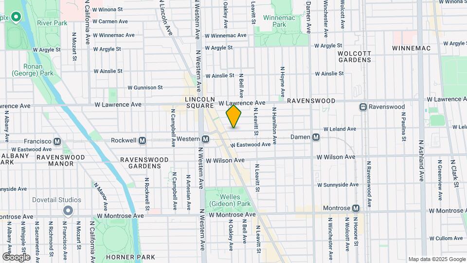 2255 W Leland Ave, Unit 2 Mapa y Detalles de la Ubicación