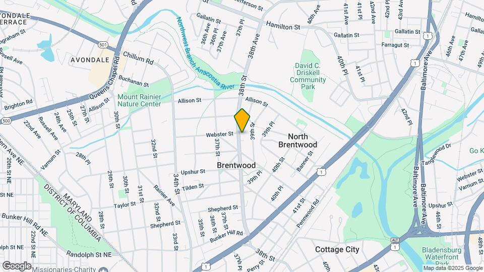 4415 38th St Mapa y Detalles de la Ubicación