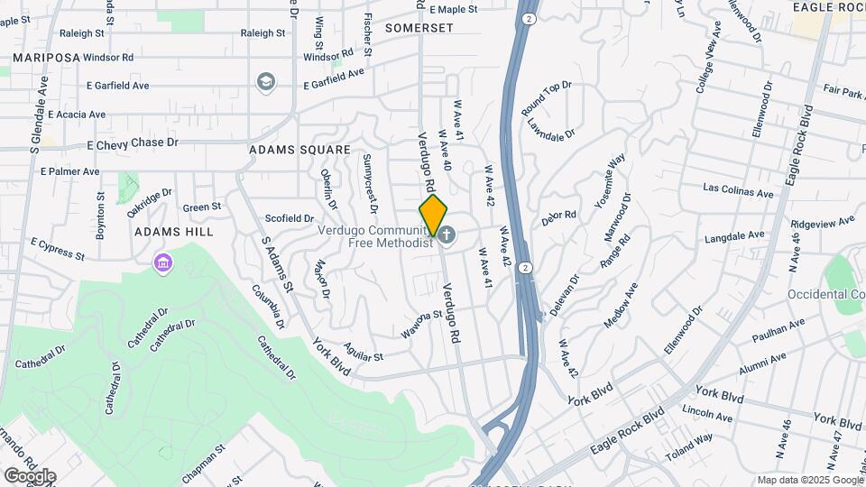 4319 Verdugo Rd Mapa y Detalles de la Ubicación