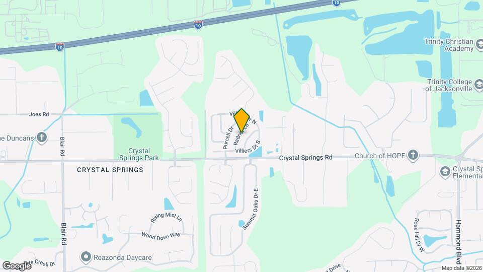 633 Radnor Ln Mapa y Detalles de la Ubicación