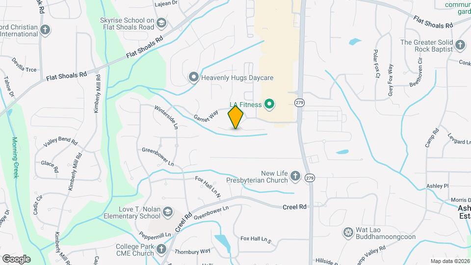 2670 Woodward Rd Map and Location Details
