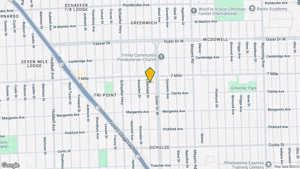 18960 Littlefield St Map and Location Details
