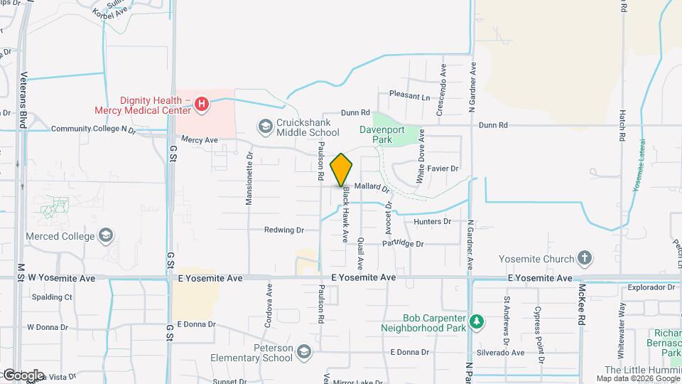 3875 Black Hawk Ave Map and Location Details