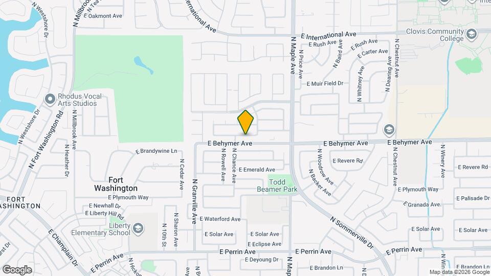 1679 E La Quinta Dr Map and Location Details