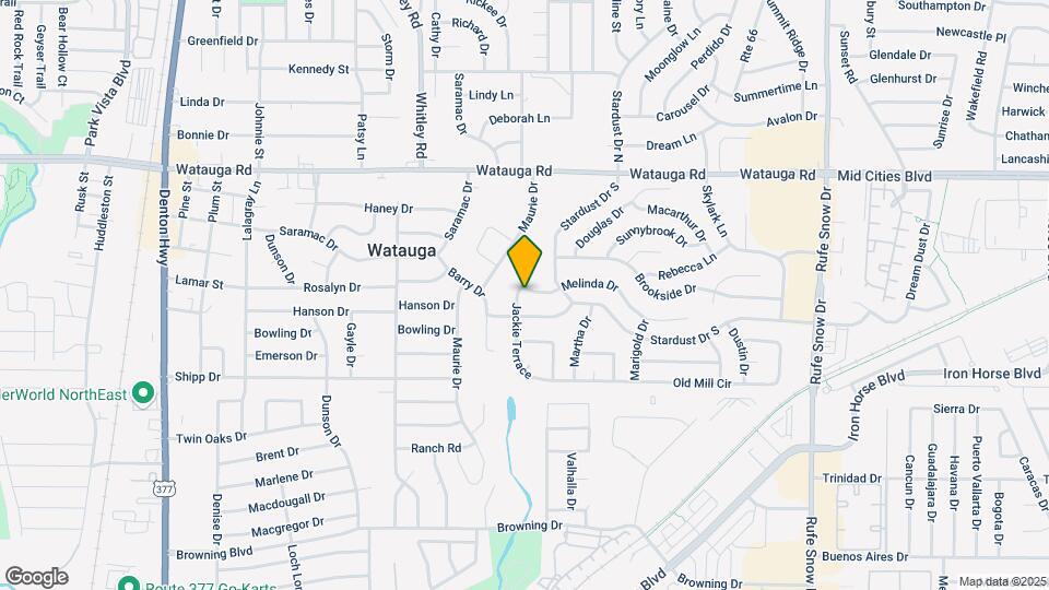 6100 Melinda Dr Map and Location Details