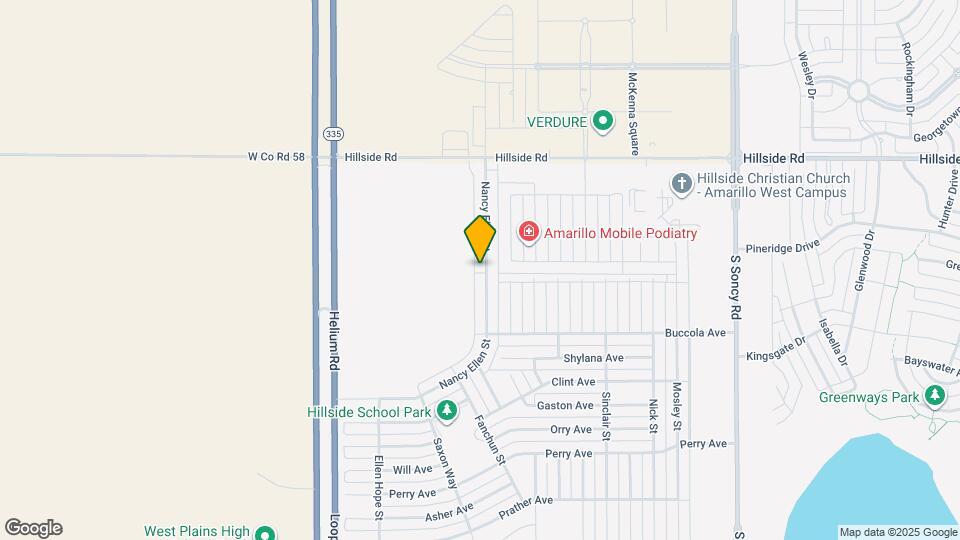 6328 Nancy Ellen St Map and Location Details