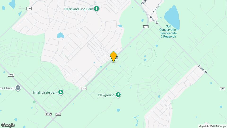 2256 Mustang Ghost Trl Map and Location Details