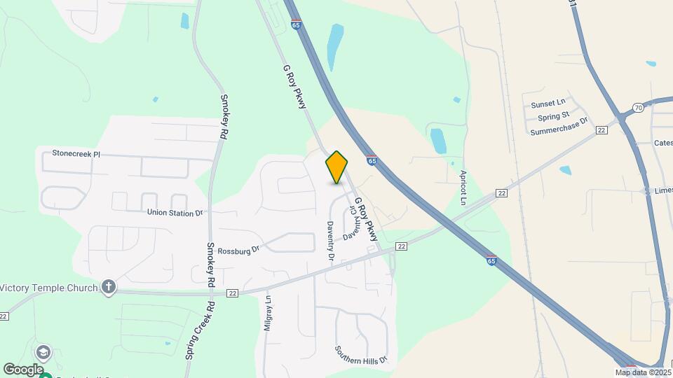 1005 Daventry Way Mapa y Detalles de la Ubicación