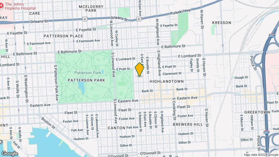 263 S Robinson St Map and Location Details