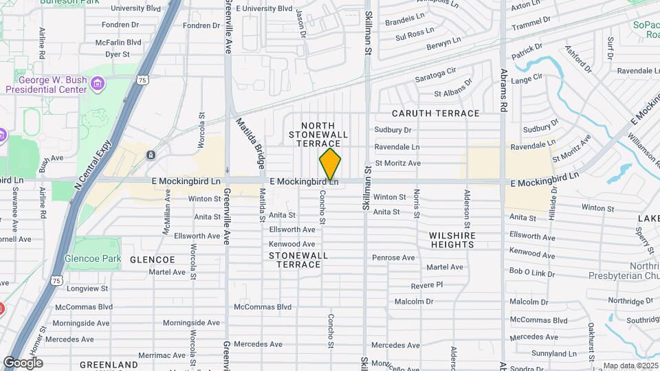 6014 E Mockingbird Ln Map and Location Details