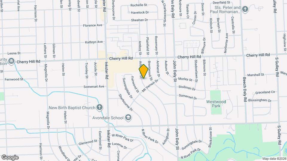 291 Arlington St Map and Location Details