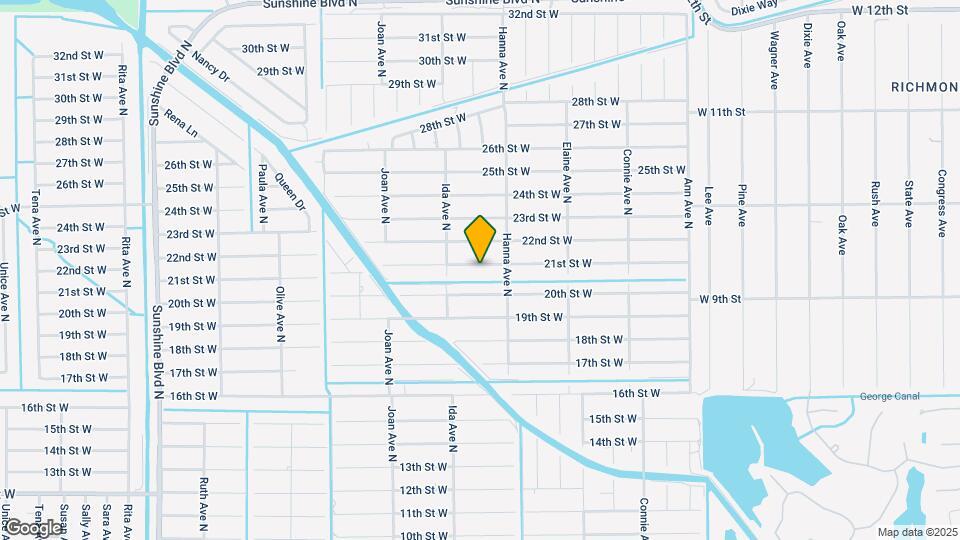 2809 21st St W Map and Location Details