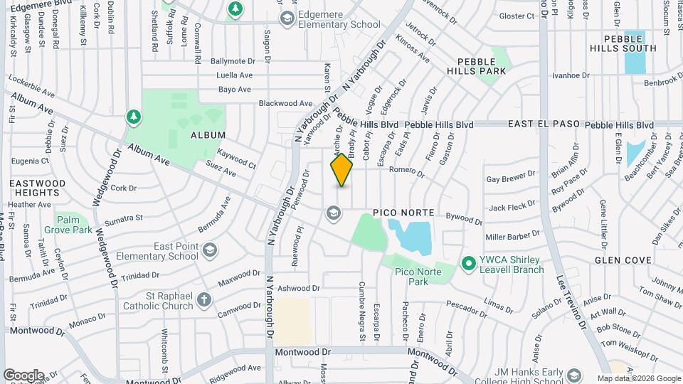 2716 Archie Dr Map and Location Details