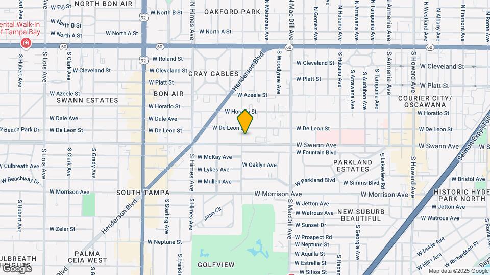 608 S Lincoln Ave Map and Location Details