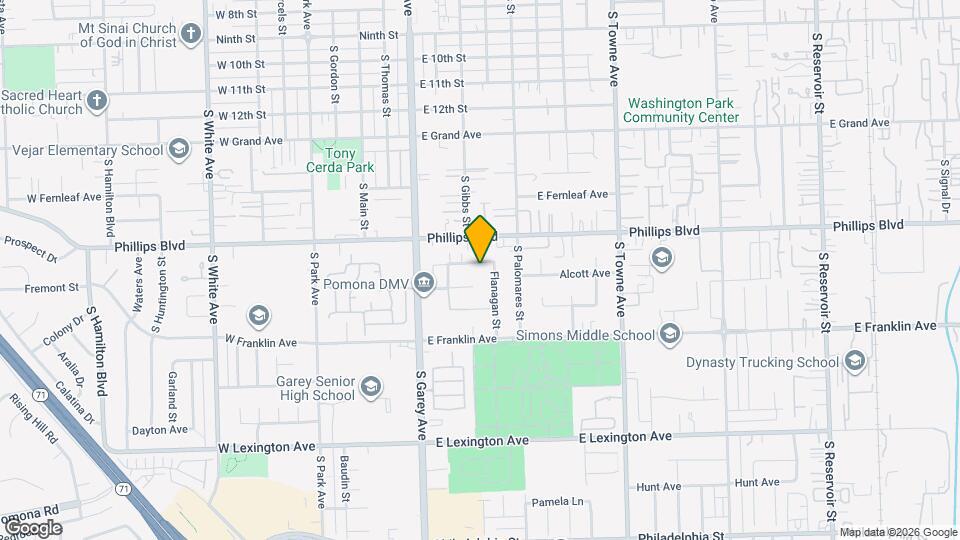 354 Fowler Ave Map and Location Details