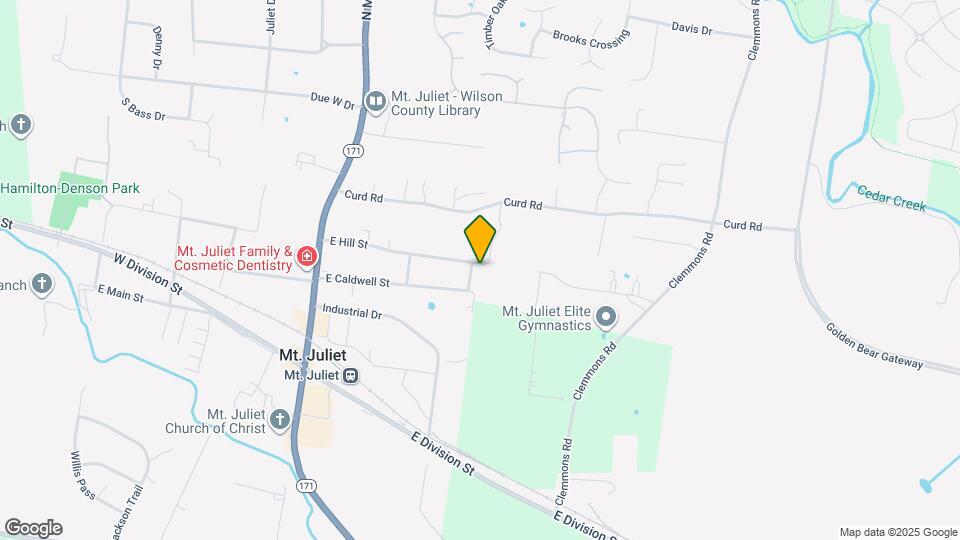 87 E Hill St Map and Location Details