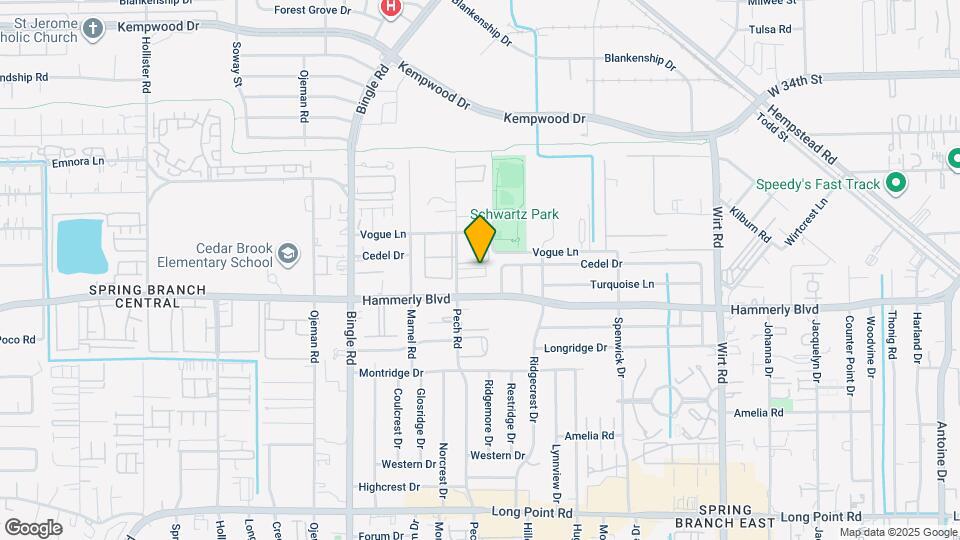 8307 Brecha Ln Map and Location Details