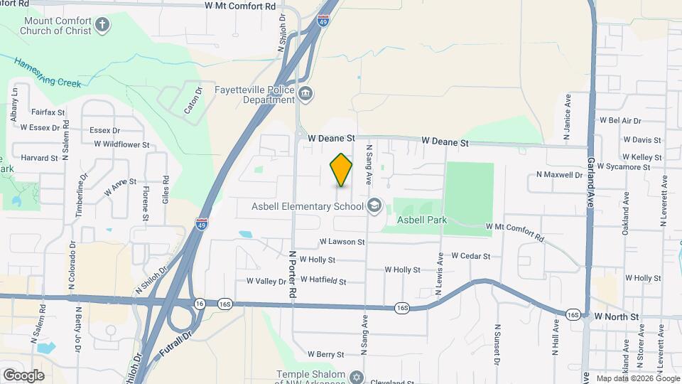 1602 Willowbrook Dr Map and Location Details