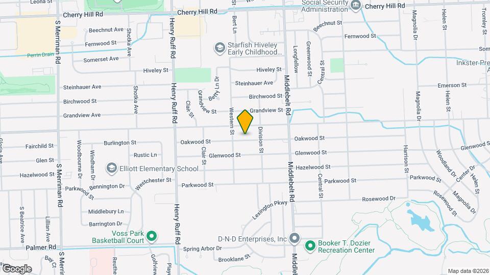 29800 Oakwood St Map and Location Details