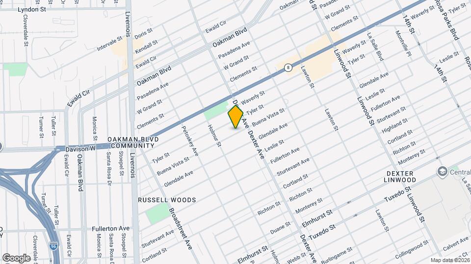 3750 Buena Vista St Mapa y Detalles de la Ubicación