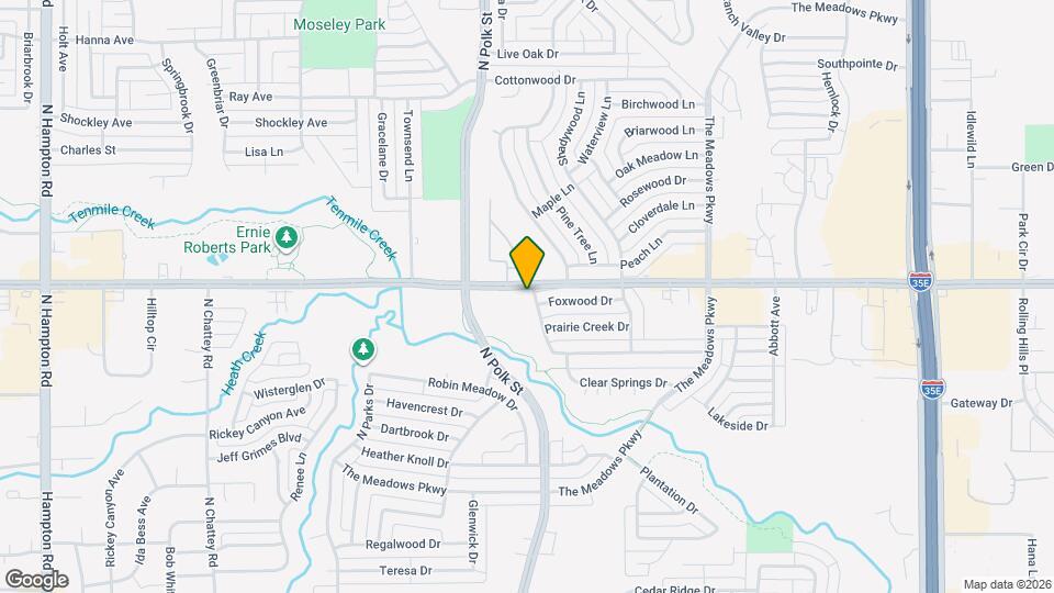 829 Hunters Creek Dr Map and Location Details